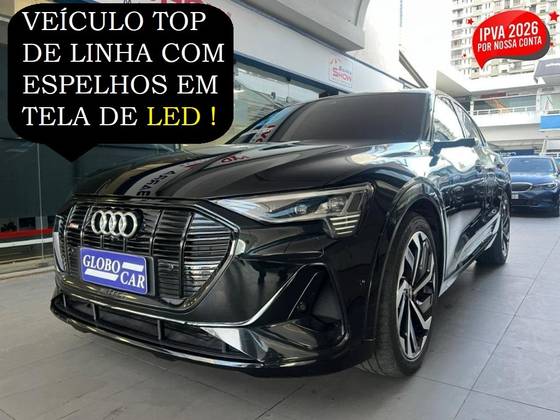 AUDI E-TRON ELÉTRICO SPORTBACK PERFORMANCE BLACK QUATTRO